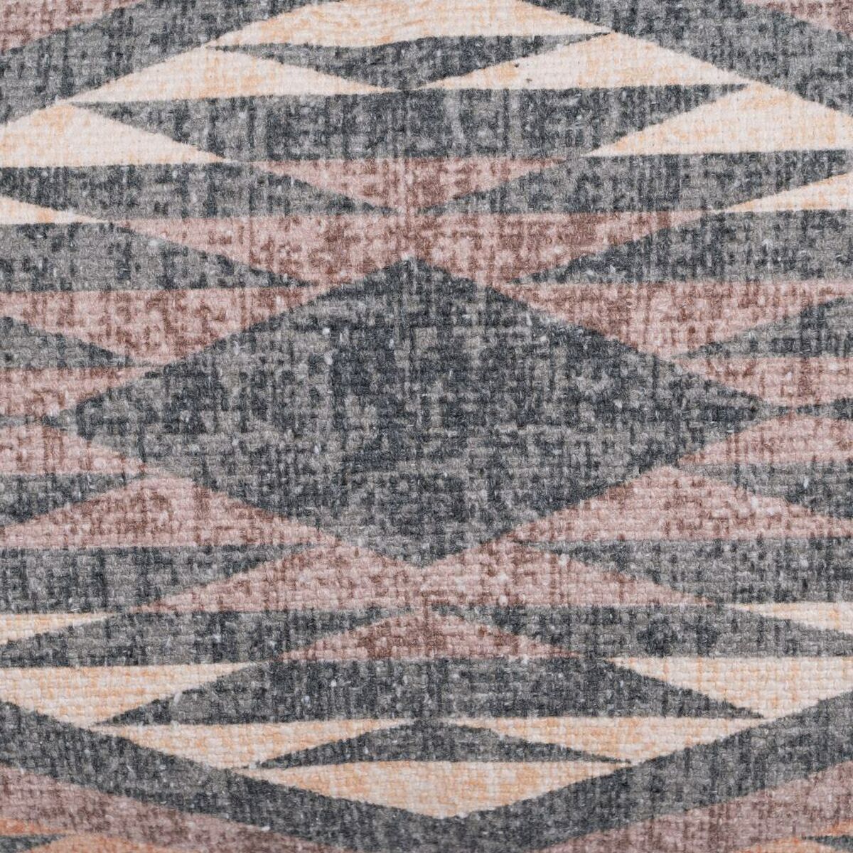 Kussen Katoen Grijs Roze 30 x 60 cm
